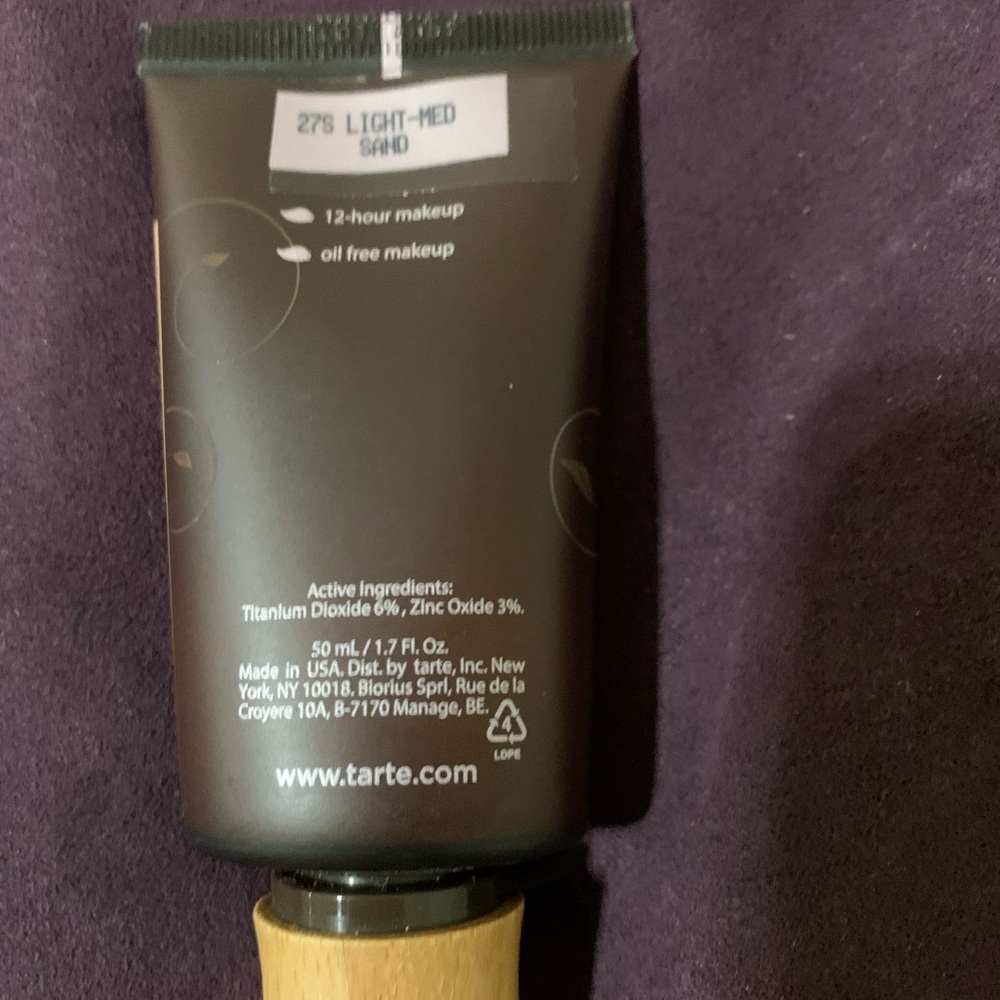 Tarte full coverage foundation